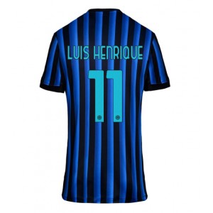 Inter Milan Luis Henrique #11 Jalkapallovaatteet Naisten Kotipaita 2025-26 Lyhythihainen